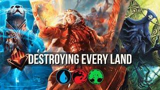 Land destruction actually AMAZING! | Standard Mythic MTG Arena