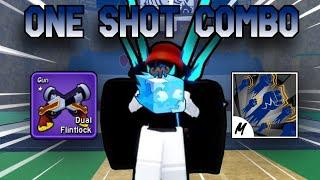 New! Dual Flintlock + Ice + Godhuman  = Insane Oneshot Combo [DRAGON] Blox Fruits