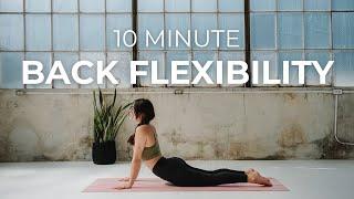 10 Minute Yoga Flow for Back Flexibility and Mobility | Strengthen & Stretch Your Back!