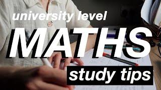 university maths study tips & advice  how I got a first in my degree