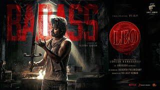 LEO - Badass Lyric | Thalapathy Vijay | Lokesh Kanagaraj | Anirudh Ravichander