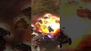 MOAB decimates Emperor Overlord Tanks !! #gaming #commandandconquer #zerohour #rts