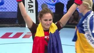 Oksana Pashkova (Ukraine) vs. Raluca Dinescu (Romania) | 2018 IMMAF - WMMAA World Championships