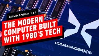 The Commander X16 Is a Brand-New Computer Built From 1980s Technology