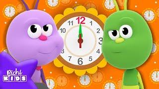 Hickory Dickory Dock  @Bichikids  Aprende las HORAS  Canciones para niños | El Reino Infantil