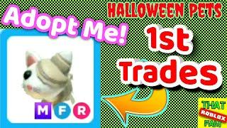 What people Trade for Mega Neon White Mummy Cat in Adopt Me ! #adoptmetrades #tradingmegapet