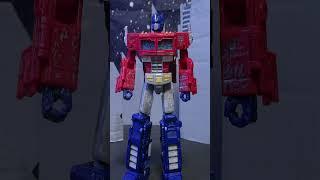 Siege Optimus Prime - Stop Motion Test #shorts #stopmotion #optimusprime #warforcybertron