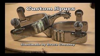 Handmade Spurs by Bruce Cheaney - Bit and Spur Maker - Gainesville Texas