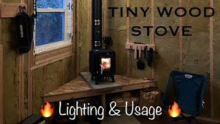 Dwarf Tiny Wood Stove - Lighting & Usage