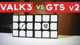 QiYi VALK 3 vs MOYU WEILONG GTS v2 Cube Comparison | What's the BEST 3x3 Speedcube for you?