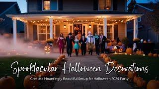 SPOOKY OUTDOOR HALLOWEEN DECORATIONS FOR 2024, BUDGET FRIENDLY DECORATION IDEAS