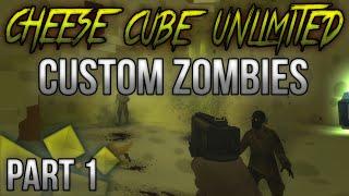 "IRON MAN IN ZOMBIES!" - Custom Zombies - "Cheese Cube Unlimited" - Part 1