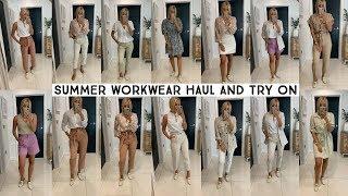 SUMMER WORKWEAR & OFFICE OUTFITS HAUL/LOOKBOOK 2019 | Ruby Holley