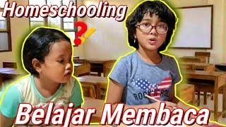 Homeschooling Paling Lucu hehe.. | Hanum dan Bocil Belajar Membaca / Mengeja | Hanum Diary