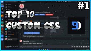 TOP 10 CUSTOM CSS PARA BETTERDISCORD