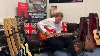 Epiphone 1959 Les Paul Standard Outfit Aged Dark Cherry Burst Demonstration With James