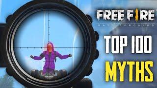 Top 100 Myths in Freefire Battleground Compilation 2021 I Ultimate Guide To Become A Pro