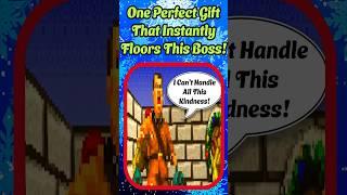 One Gift Defeats the Big Boss in This Wolf3D Mod! #wolfenstein3d #msdosgames #retrogaming #shorts