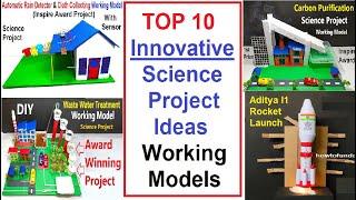 top 10 innovative science project ideas working models  | inspire award winning 2024 | howtofunda