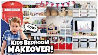 EXTREME BOYS BEDROOM MAKEOVER | DIY Room Transformation