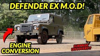 Land Rover Defender Ex ARMY MOD conversion