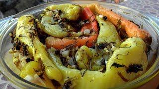 Острый перец Цицак по-армянски (в масле)/Hot pepper Tsitsak in Armenian (in oil)