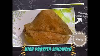 How to Make  32 Gram Protein Sandwich for Lean Muscle Gain