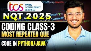 TCS NQT 2025 Coding PYQ-3 | Solution in Java & Python  | TCS Free NQT 2025