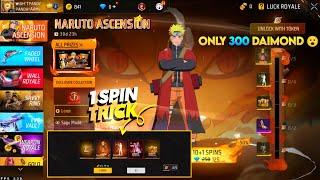 NEW NARUTO ASCENSION EVENT FREE FIRE | NARUTO BUNDLE SPIN | FF NEW EVENT TODAY | NEW EVENT FREE FIRE