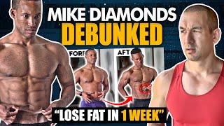 How To Lose Stubborn Fat In 1 WEEK? (Dr. Mike Diamonds DEBUNKED!)