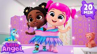 My Pretty Pink Princess Dress! | Little Angel Kids Songs & Nursery Rhymes