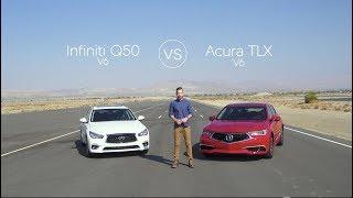 Infiniti Q50 vs Acura TLX - Video Review Comparison