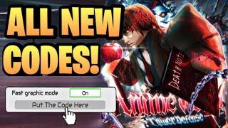 *NEW* ALL WORKING CODES FOR ANIME WORLD TOWER DEFENSE! ROBLOX ANIME WORLD TOWER DEFENSE CODES