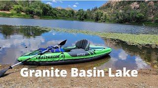 Kayaking Granite Basin Lake - AZ