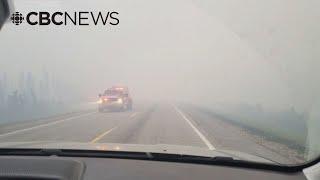 Sask. fire evacuee describes 'frightening' drive through thick smoke to safety