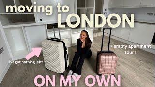 moving to LONDON with a suitcase and a dream