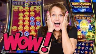 THIS NEW SLOT Hit MASSIVE JACKPOTS! Dragon & Tiger Super!