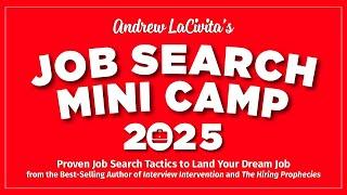 Job Search Mini Camp 2025  Job Searching | Session Two