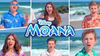 AGT FAMILY SINGS "How Far I'll Go" From Disney’s MOANA 2! (Cover by @SharpeFamilySingers) 