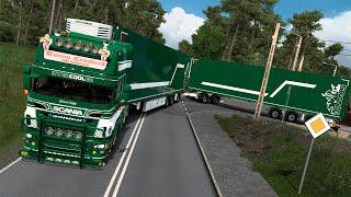 Realistic Driving Scania PGR V8 Open Pipe Sound MOD ETS2 1.53