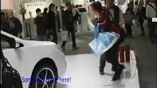 Episode 2： Crazy Chinese lady FREAKS OUT at auto show (English subtitles)