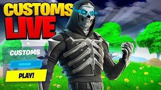 VERTICAL FORTNITE CUSTOMS FASHION SHOW LIVE | HIDE AND SEEK | CUSTOM MATCHMAKING SCRIMS