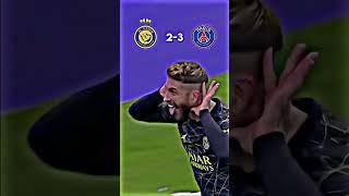 The last dance┃PSG vs Al-Nassr #trending #shorts #football #viral #4k #fyp #messivsronaldo