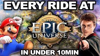 Every Ride Coming to Epic Universe in 2025! (Universal Orlando Resort)