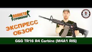 Обзор автомата G&G TR16 R4 Carbine (tgr-016-r4c)