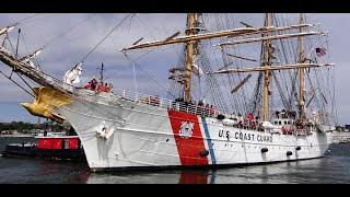 USCG EAGLE - 5/10/2022 DEPARTING...  BY  SETHNIANTIC  SETH BENDFELDT