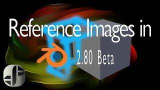 Blender 2.8 Tutorial | How to add Background reference Images within Camera Bounds