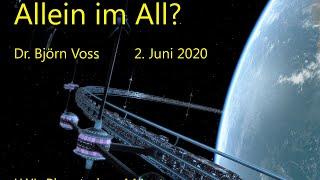 Allein im All? | Live-Vortrag: Dr. Björn Voss, LWL-Planetarium