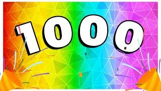 We Hit 1000 Subscribers! (Thank You)