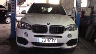 BMW X5  F15 2014 Метод Иванова на практике, ремонт бампера